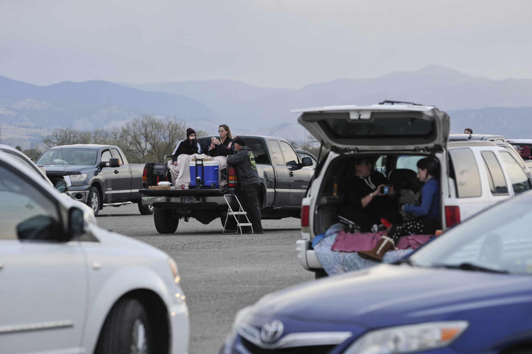 Drive-In Movie at the Fairgrounds